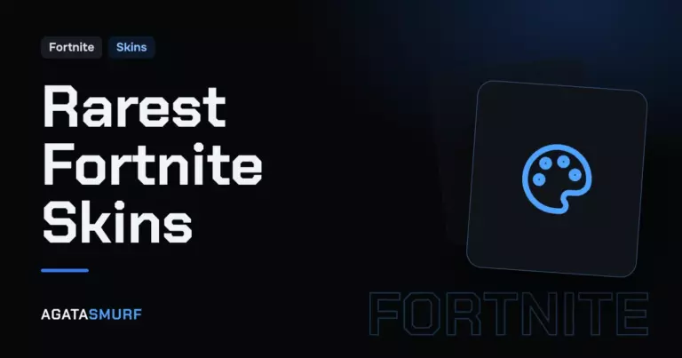 25 rarest Fortnite skins and how to actually get them (if you still can): AgataSmurf article cover