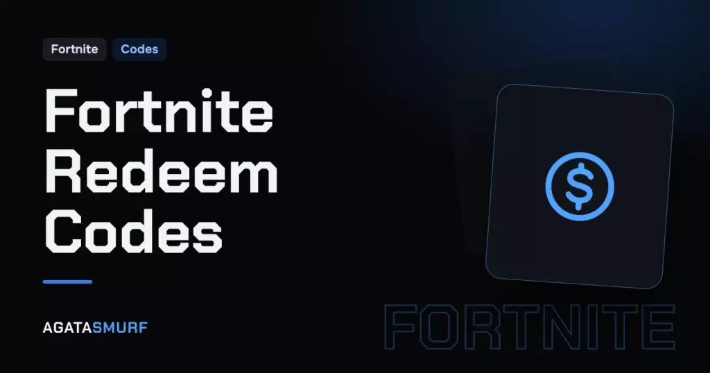 All Fortnite redeem codes for: AgataSmurf article cover