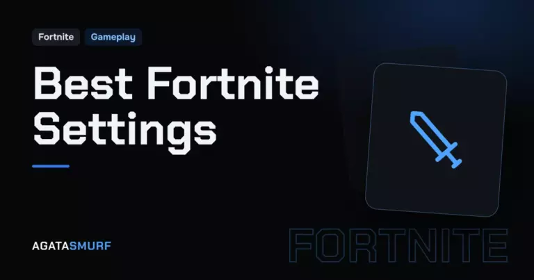 Best Fortnite settings in: AgataSmurf article cover