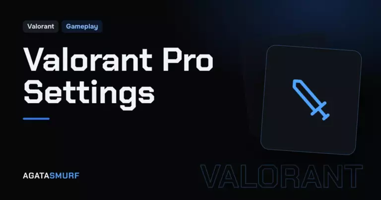 Best Valorant pro settings: AgataSmurf article cover