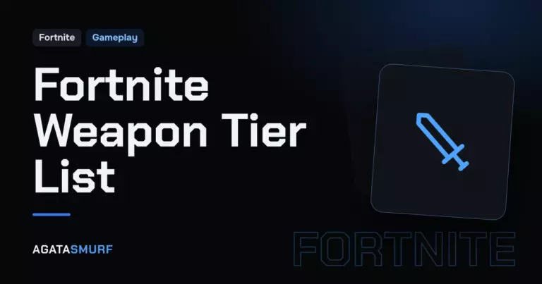 Fortnite weapon tier list: AgataSmurf article cover
