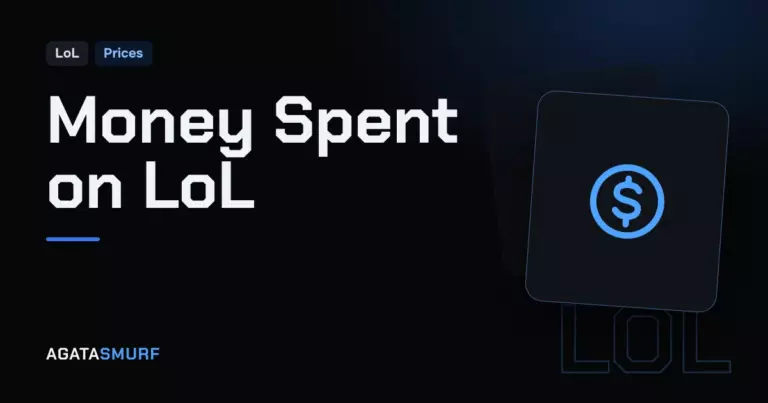 How much money i spent on LoL: AgataSmurf article cover