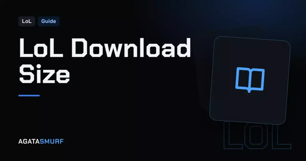 League of Legends download size: AgataSmurf article cover