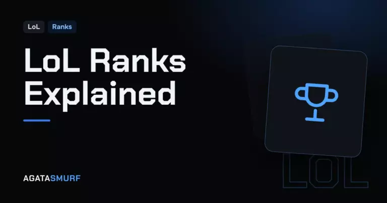 League of Legends ranks: AgataSmurf article cover