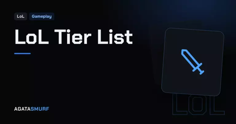 LoL tier list: AgataSmurf article cover