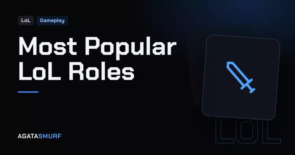 Most popular roles LoL: AgataSmurf article cover