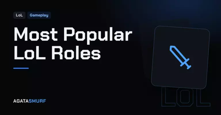 Most popular roles LoL: AgataSmurf article cover