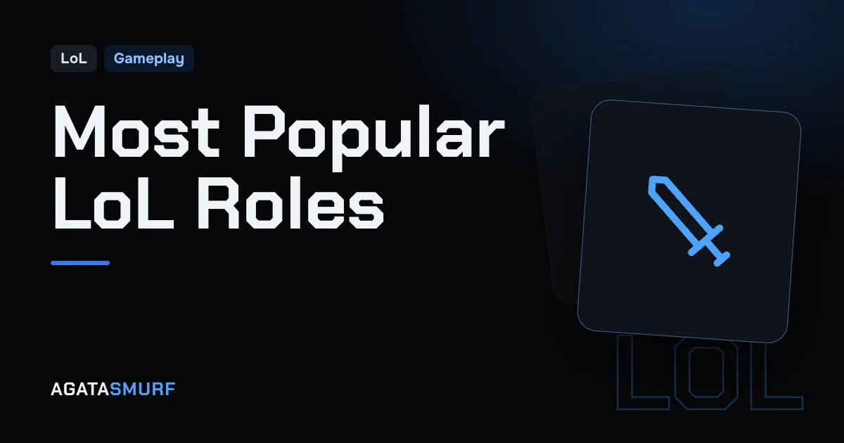 Most Popular Roles in LoL (2026): Mid to Support Ranked