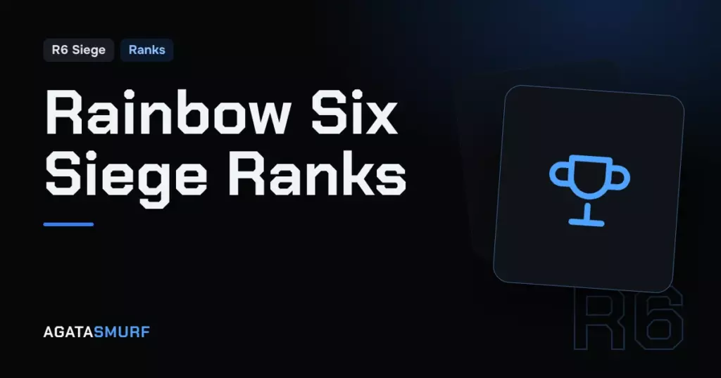 Rainbow Six Siege rank guide: AgataSmurf article cover