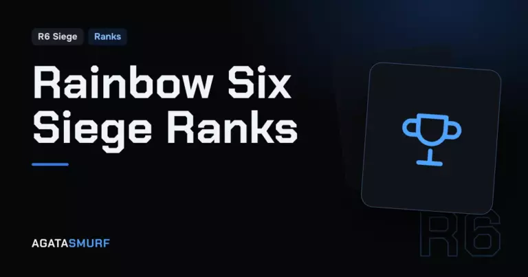 Rainbow Six Siege rank guide: AgataSmurf article cover