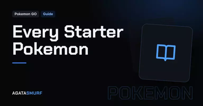Starter Pokemon by generation: AgataSmurf article cover