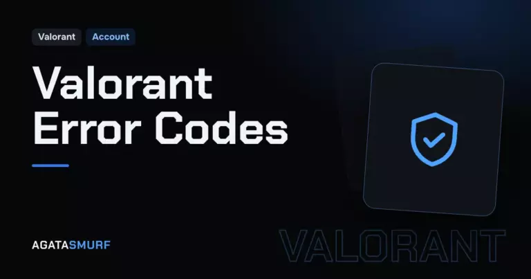 Valorant error codes: AgataSmurf article cover