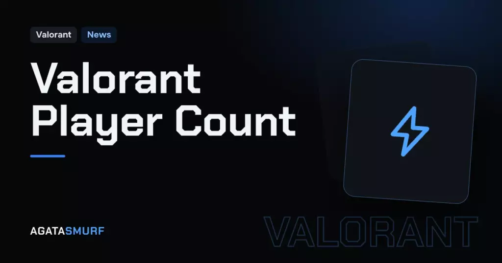 Valorant player count: AgataSmurf article cover