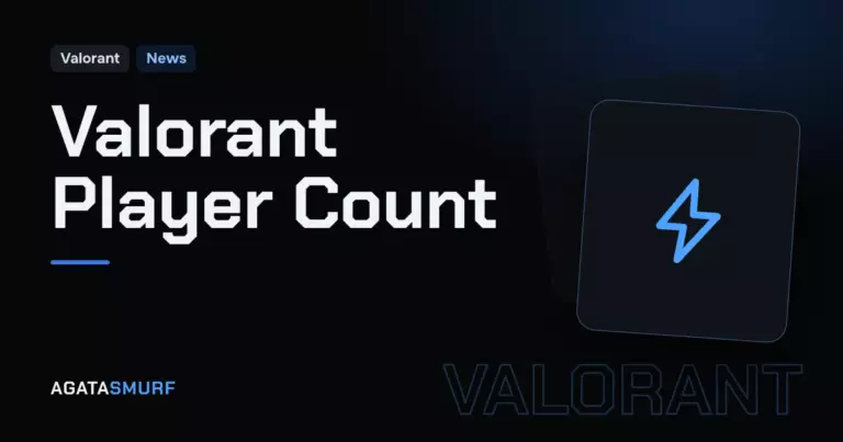 Valorant player count: AgataSmurf article cover