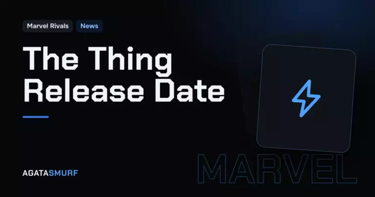 When did The Thing come out in Marvel Rivals?: AgataSmurf article cover
