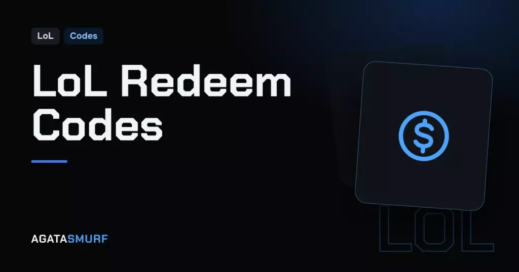 League of Legends redeem codes: AgataSmurf article cover