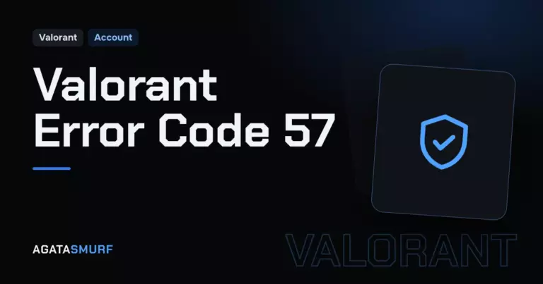 Valorant error code 57: AgataSmurf article cover