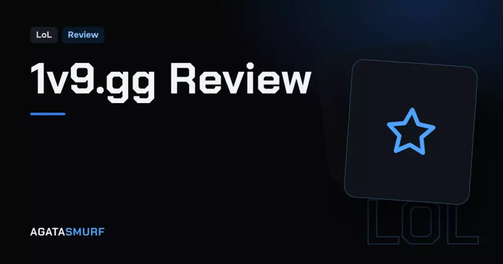 1v9 gg review: AgataSmurf article cover
