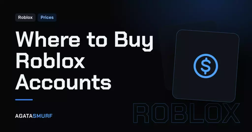 Buy Roblox accounts: AgataSmurf article cover