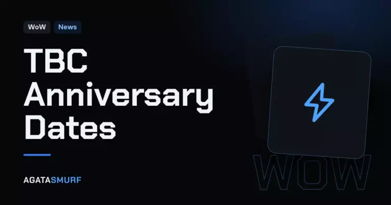TBC anniversary release date: AgataSmurf article cover
