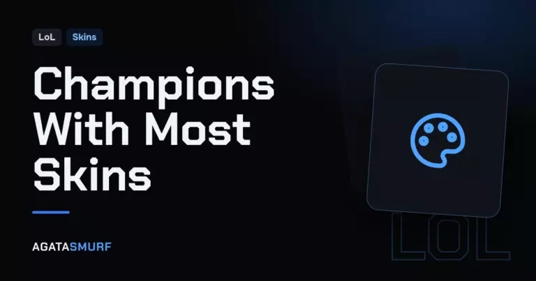 LoL champions with most skins: AgataSmurf article cover
