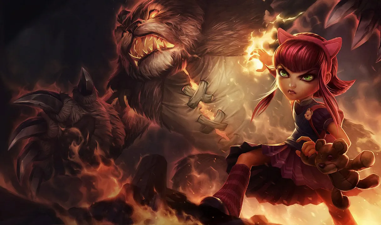 Annie ARAM build: Annie, the Dark Child, splash art