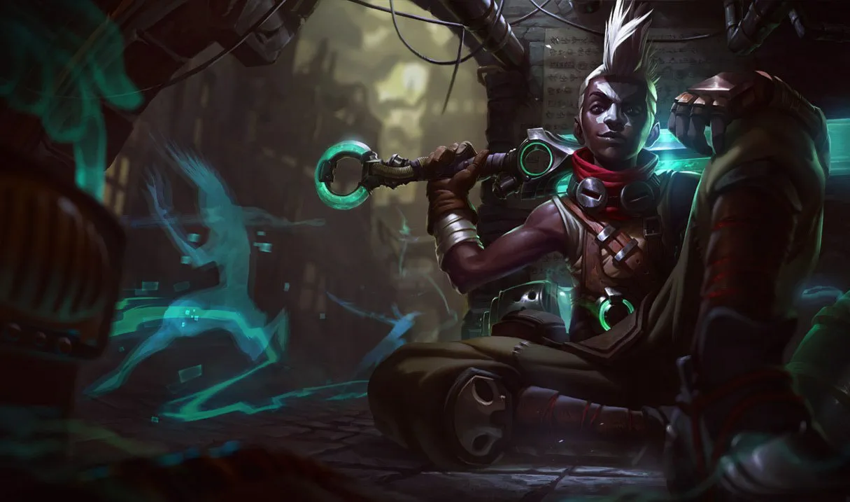 Ekko counters: Ekko, the Boy Who Shattered Time, splash art