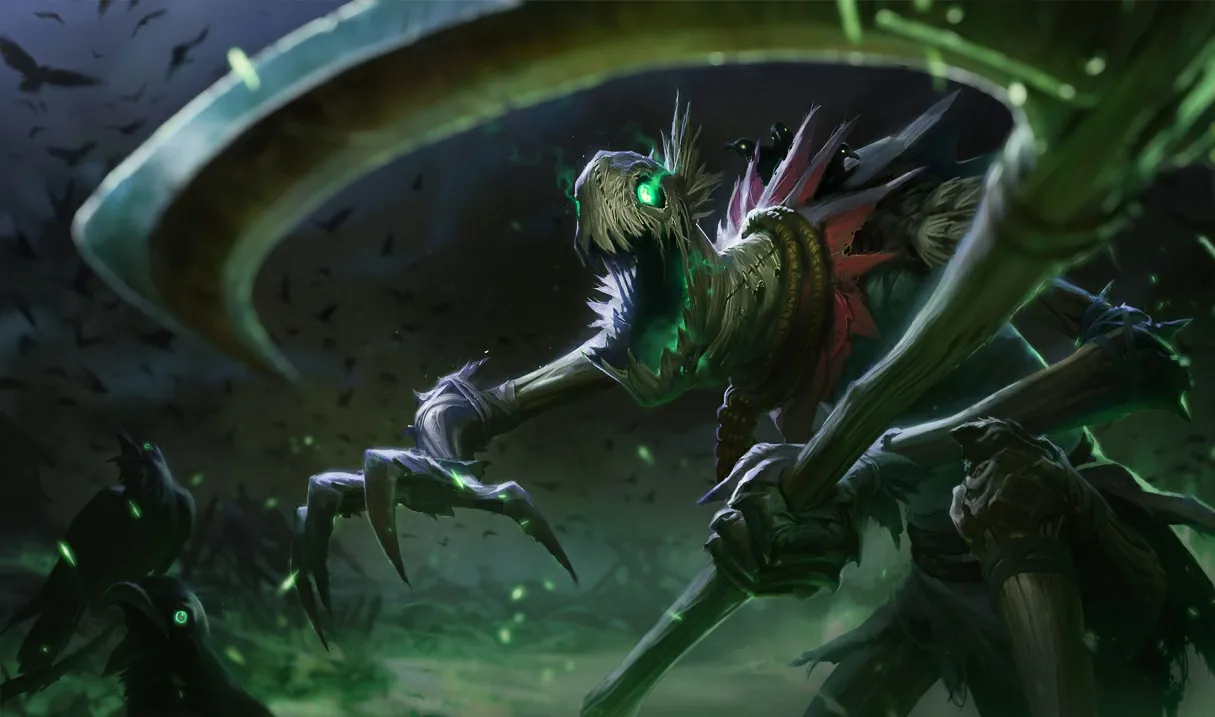 Fiddlesticks ARAM build: Fiddlesticks, the Ancient Fear, splash art