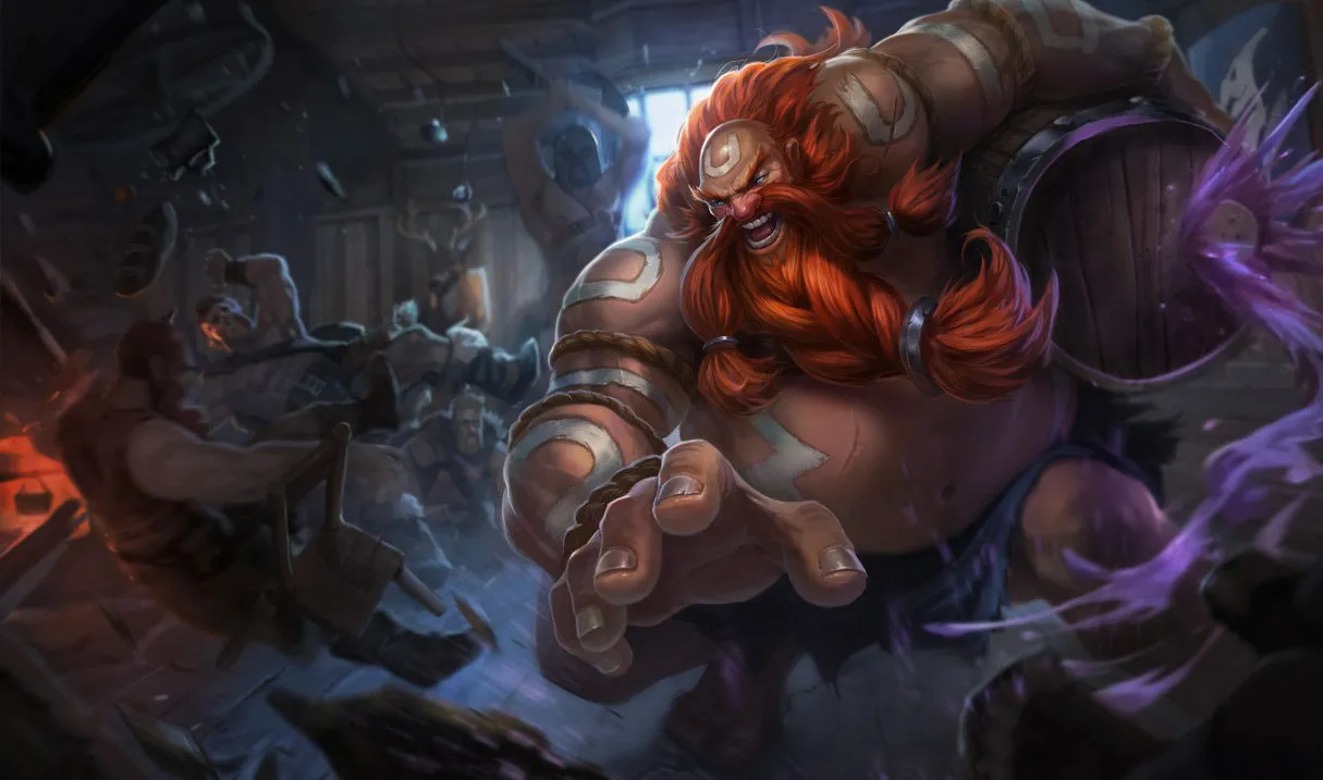 Gragas counters: Gragas, the Rabble Rouser, splash art