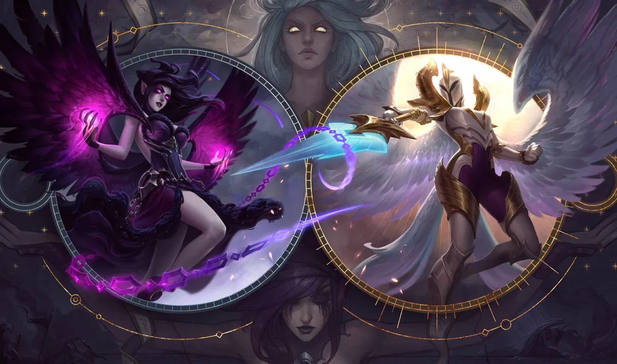 Kayle ARAM build: Kayle, the Righteous, splash art