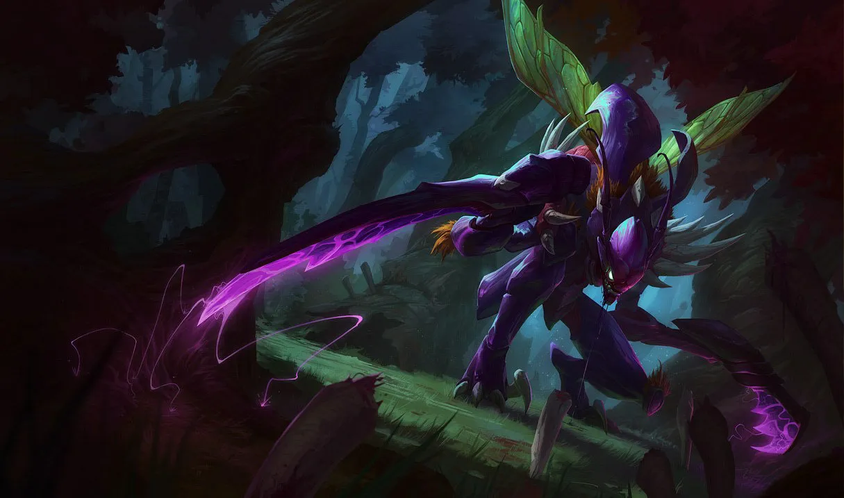 Kha'Zix counters: Kha'Zix, the Voidreaver, splash art