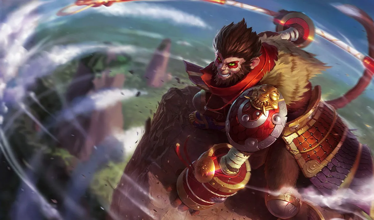 Wukong ARAM build: Wukong, the Monkey King, splash art