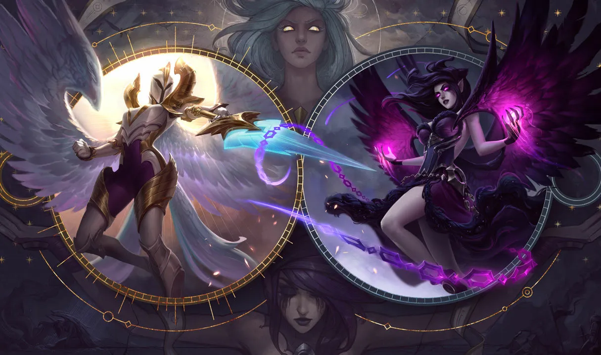 Morgana ARAM build: Morgana, the Fallen, splash art