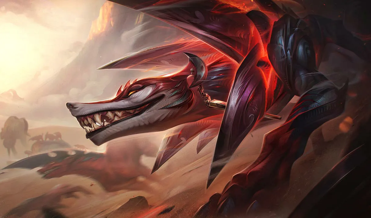 Naafiri counters: Naafiri, the Hound of a Hundred Bites, splash art