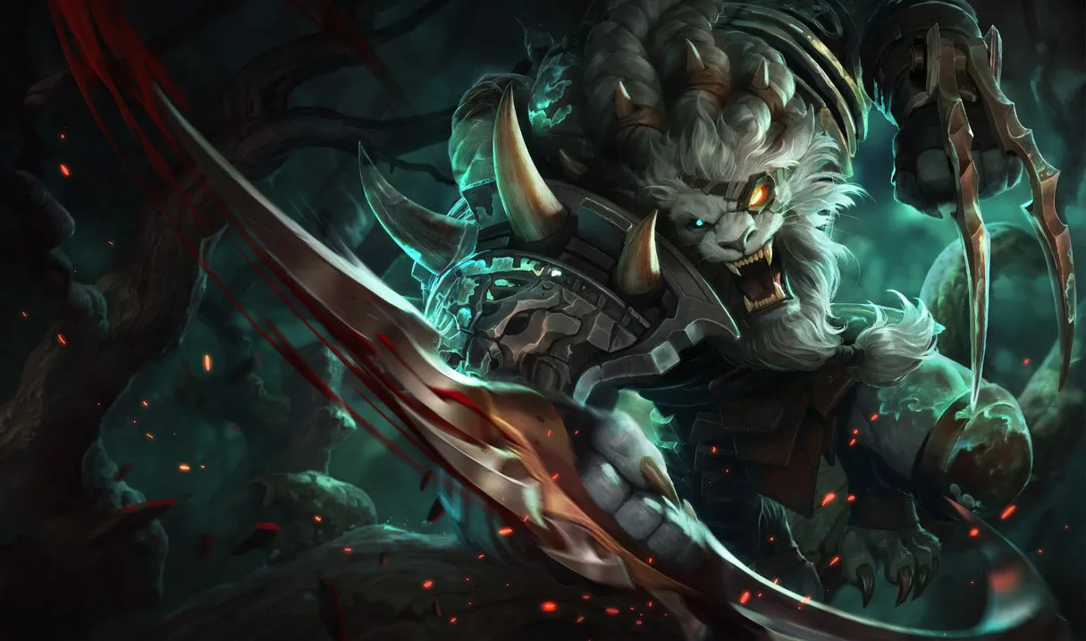 Rengar counters: Rengar, the Pridestalker, splash art