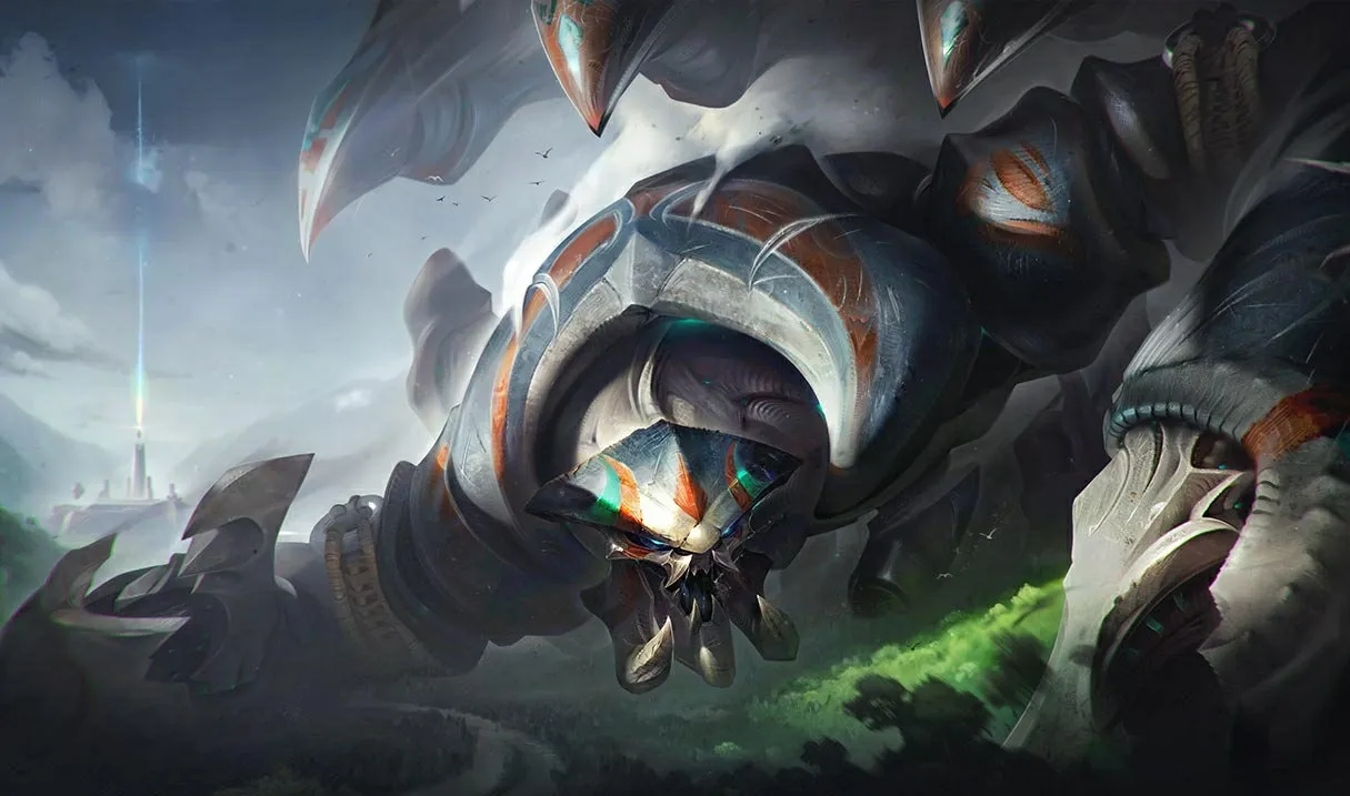 Skarner counters: Skarner, the Primordial Sovereign, splash art