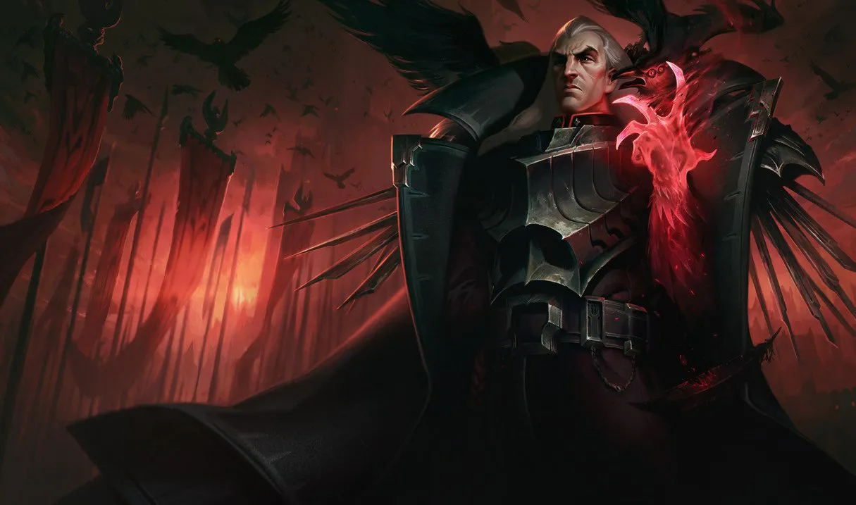 Swain counters: Swain, the Noxian Grand General, splash art