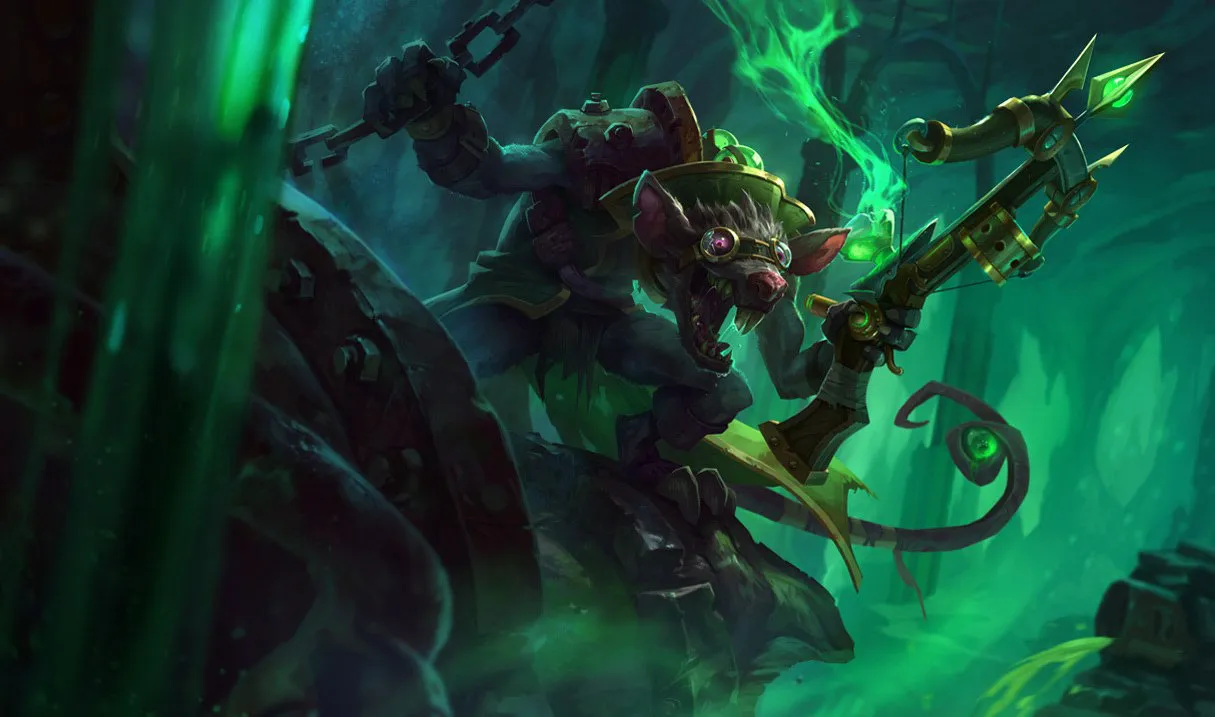 Twitch ARAM build: Twitch, the Plague Rat, splash art