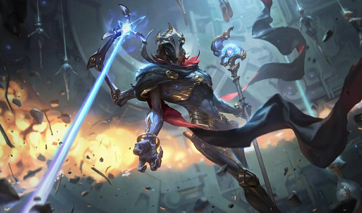 Viktor ARAM build: Viktor, the Herald of the Arcane, splash art