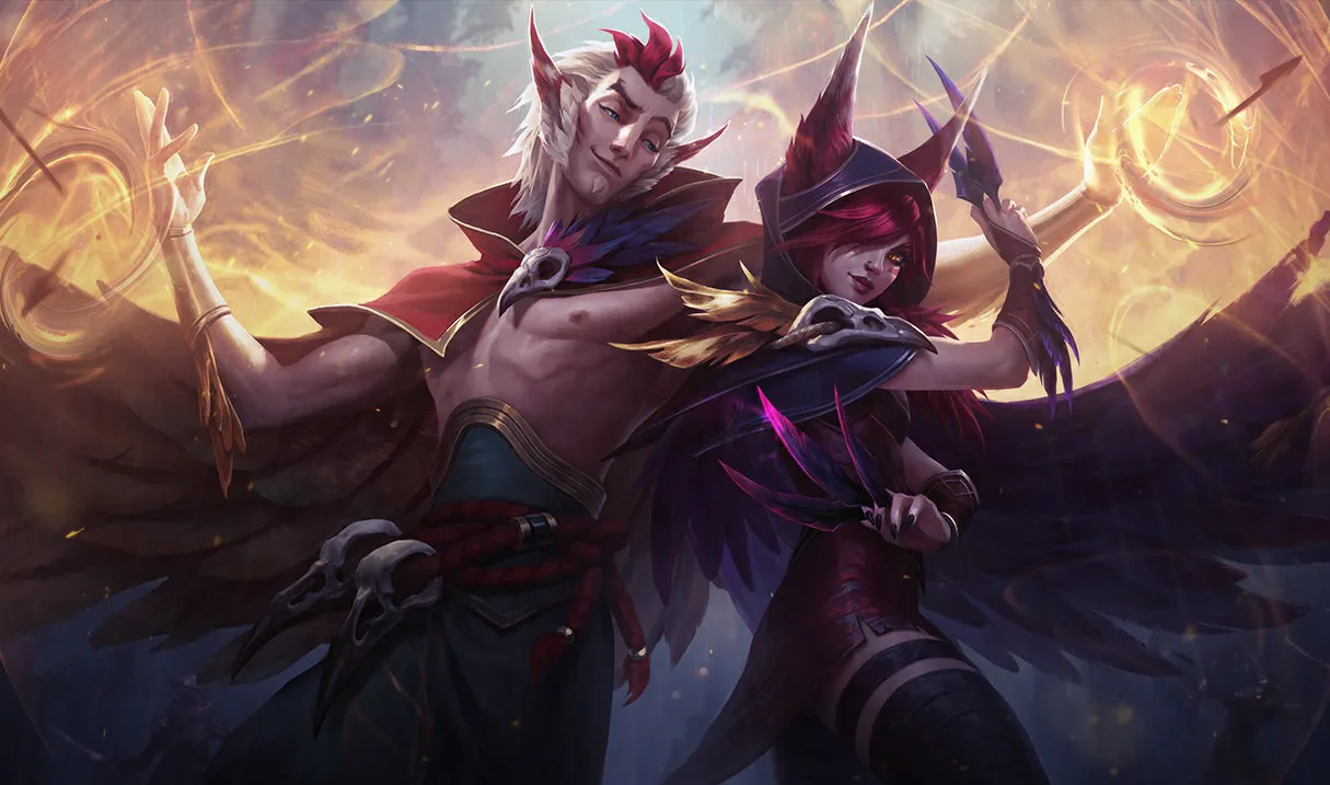 Xayah counters: Xayah, the Rebel, splash art