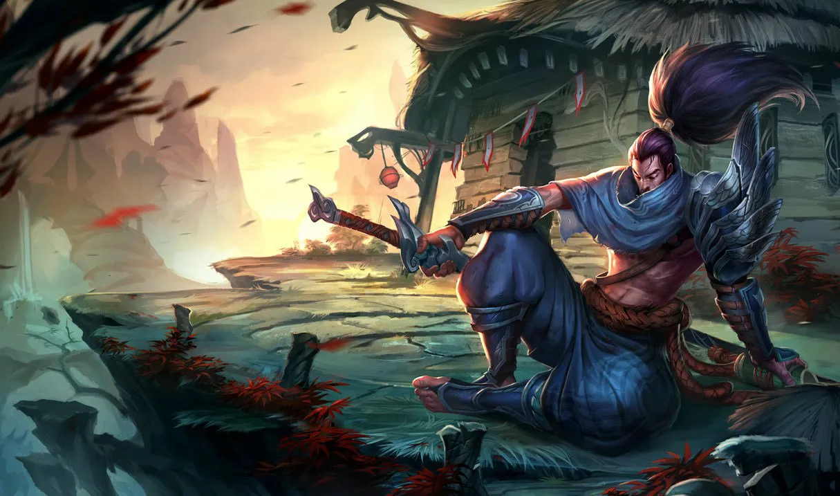 Yasuo counters: Yasuo, the Unforgiven, splash art