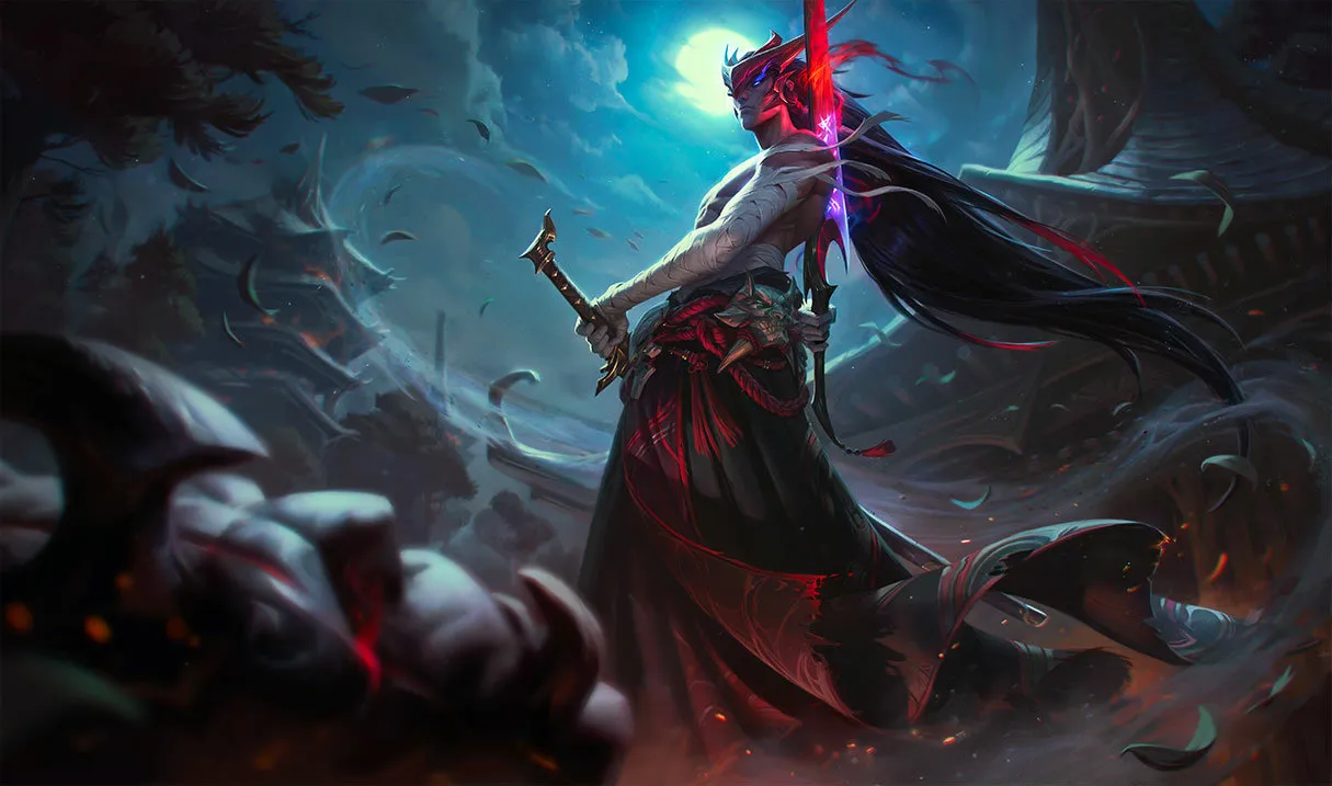 Yone counters: Yone, the Unforgotten, splash art
