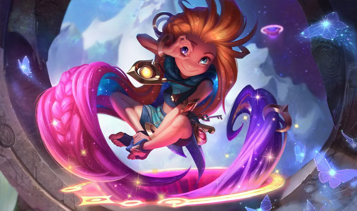 Zoe ARAM build: Zoe, the Aspect of Twilight, splash art