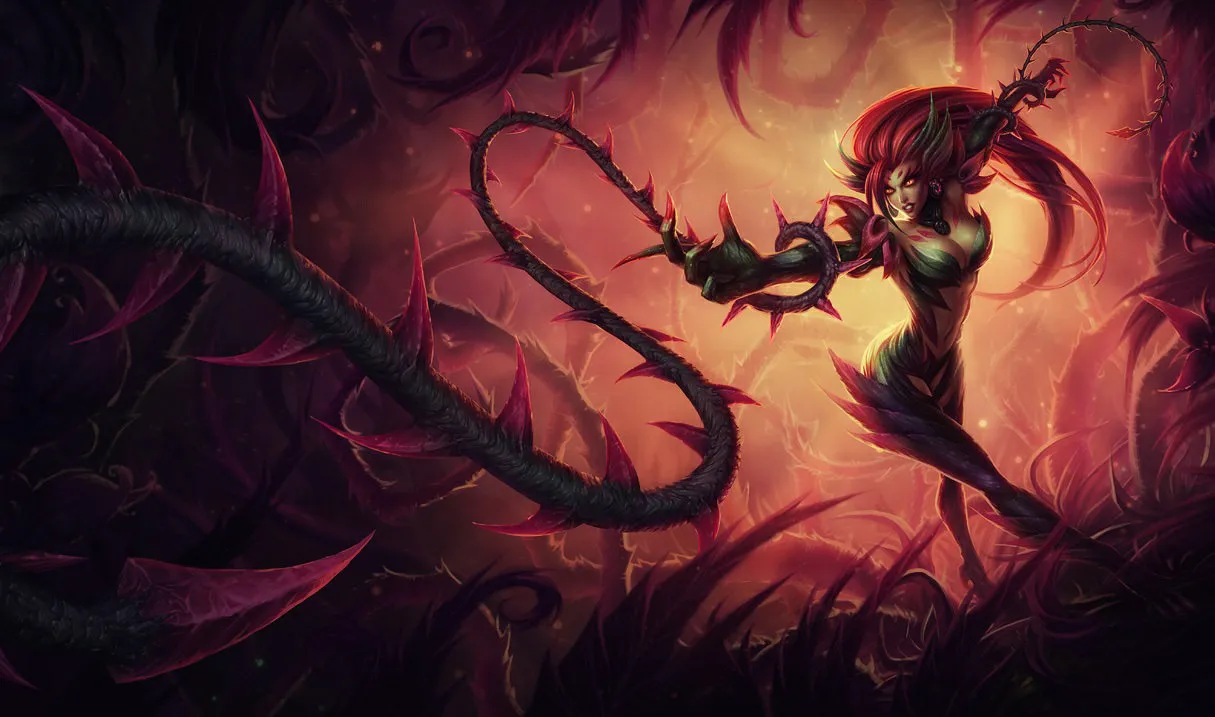 Zyra counters: Zyra, Rise of the Thorns, splash art