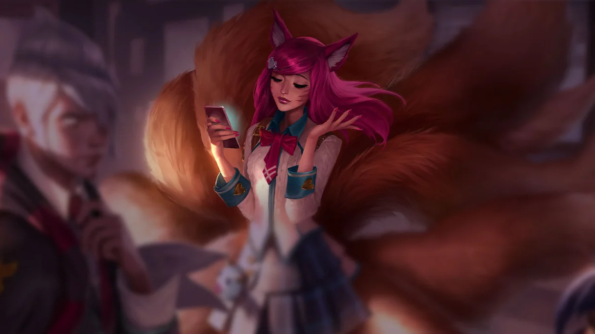 Academy Ahri Centered Splash