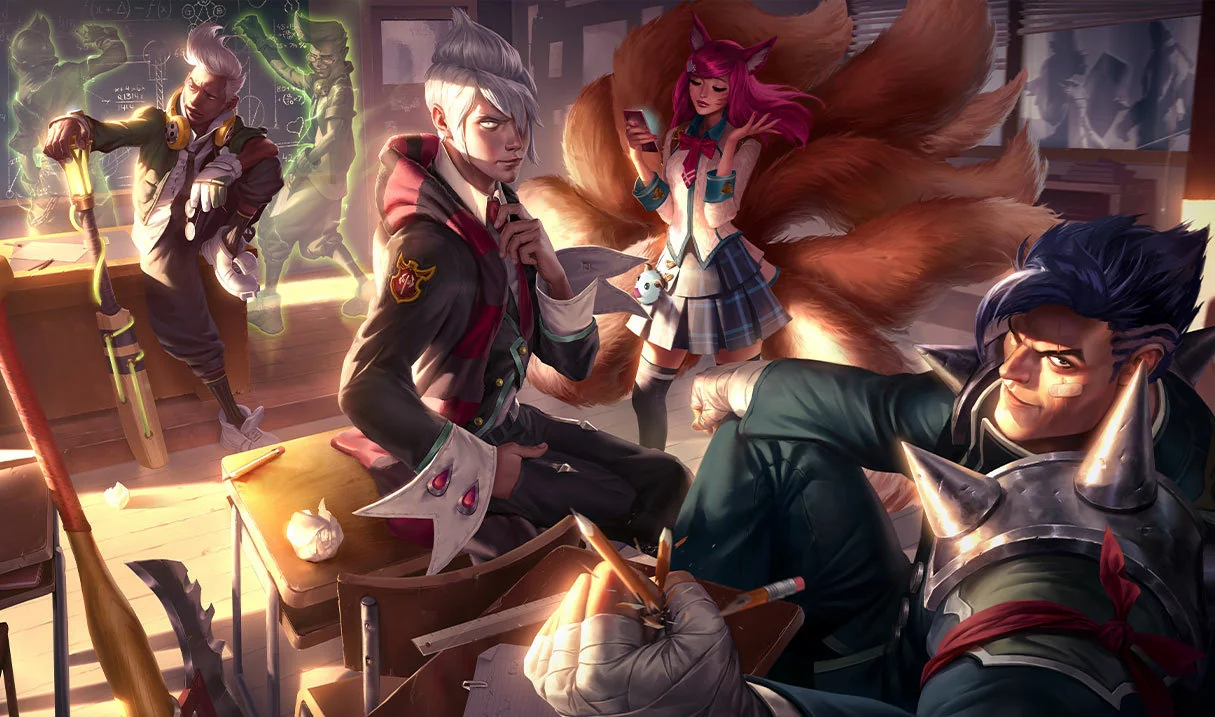 Academy Ahri splash art