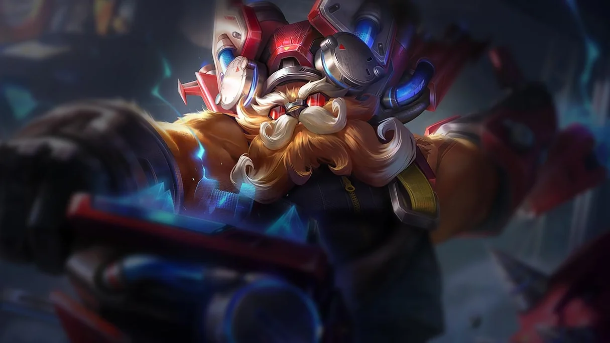 Aegis Frame Ornn Centered Splash