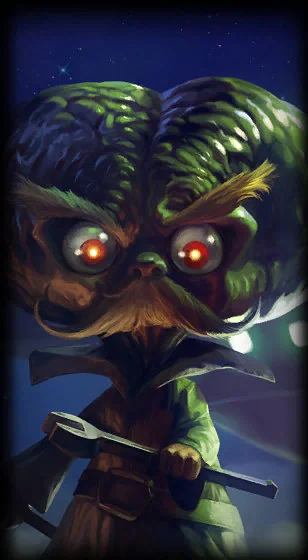 Alien Invader Heimerdinger Loading Screen