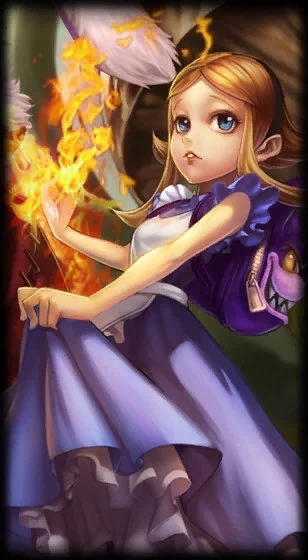 Annie in Wonderland Loading Screen