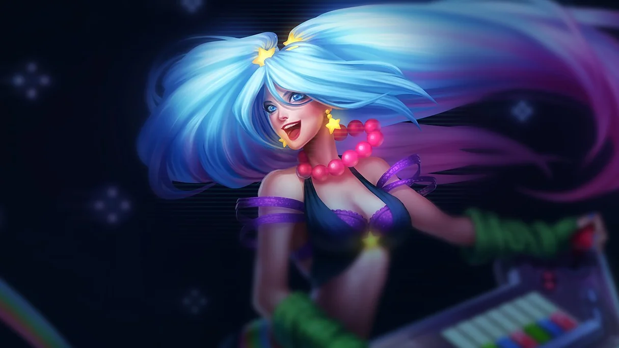 Arcade Sona Centered Splash